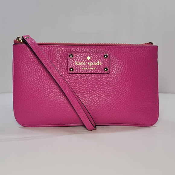 kate spade Handbags - Small Kate Spade Pink Leather Wallet Bag